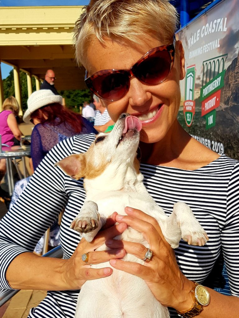 Jennifer Hobbs-Roberts and Lucy